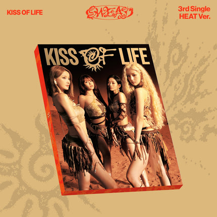 [SET] KISS OF LIFE - SWEAT 3rd Single Album 2 Ver Digipack + POCAALBUM Set