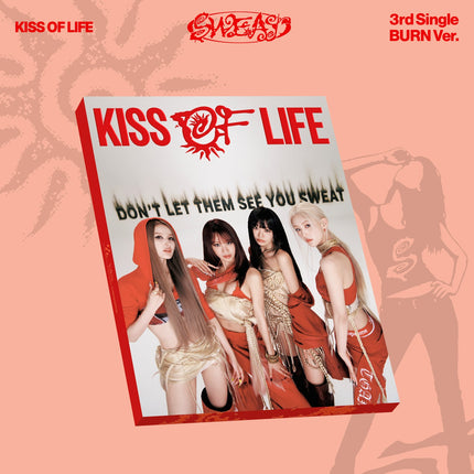 [SET] KISS OF LIFE - SWEAT 3rd Single Album 2 Ver Digipack + POCAALBUM Set
