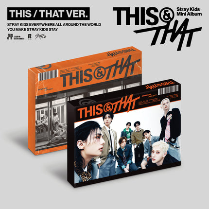 [SALE] Stray Kids - THIS & THAT 10th Mini Album Photobook Ver (THIS / THAT / Set)