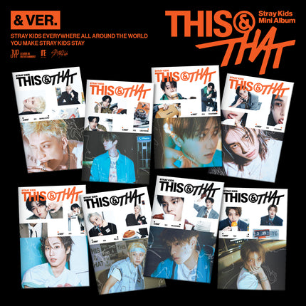 Stray Kids - THIS & THAT 10th Mini Album & Ver (Member Selectiom / Set)