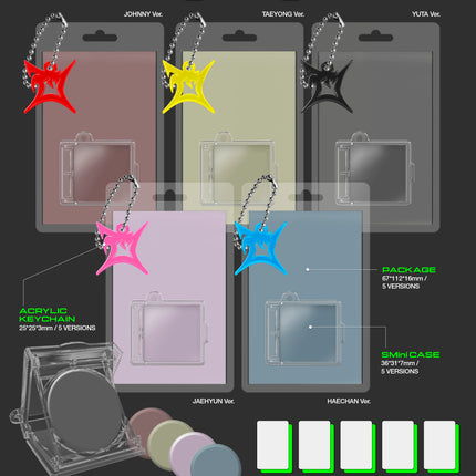 [Set] NCT 127 - BLINGY 7th Full Album 2 Photobook + 1 SMini + 1 JET Poster (Member Selection))
