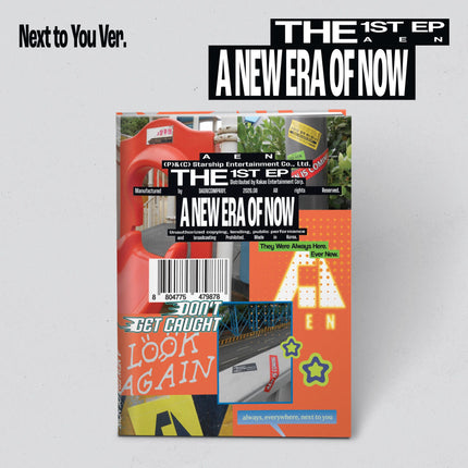 AEN - A NEW ERA OF NOW 1st EP Album Next to You Ver.