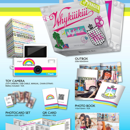 KiiiKiii - WhyKiiiKiii 3rd Ep Album SNAPSHOT Ver. (Limited Edition)
