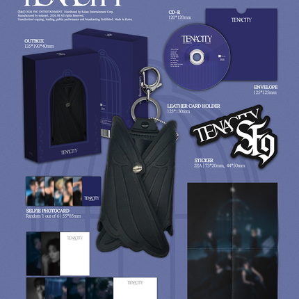 SF9 - TENACITY 2nd Full Album WINGS Ver.