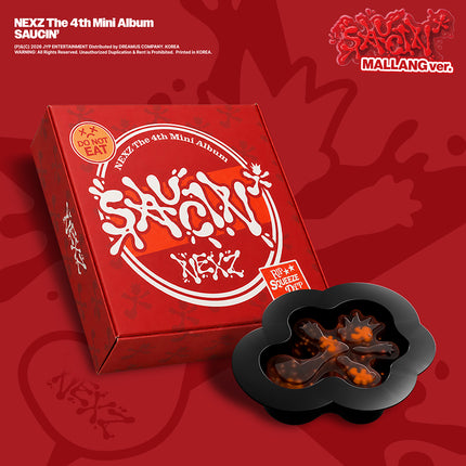 NEXZ - SAUCIN 4th Mini Album Mallang Ver.