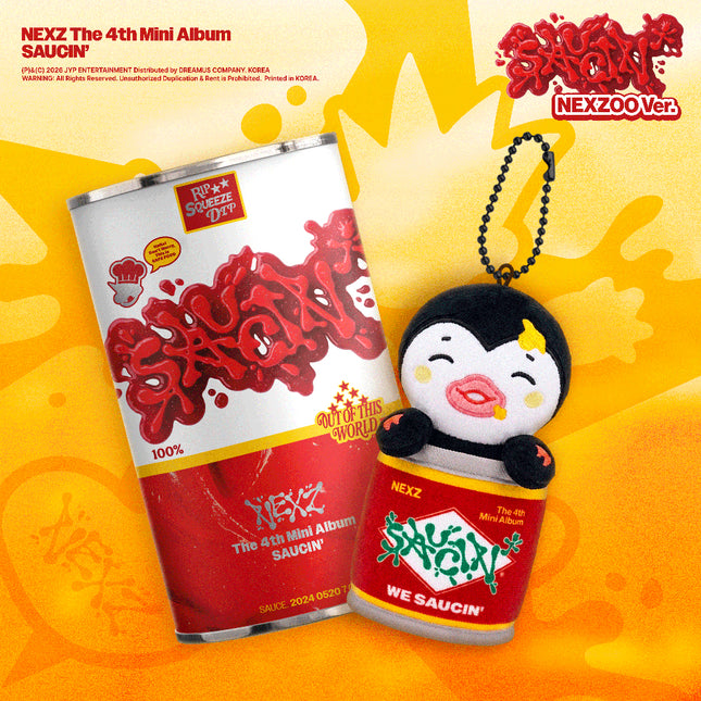 NEXZ - SAUCIN 4th Mini Album NEXZOO Ver.