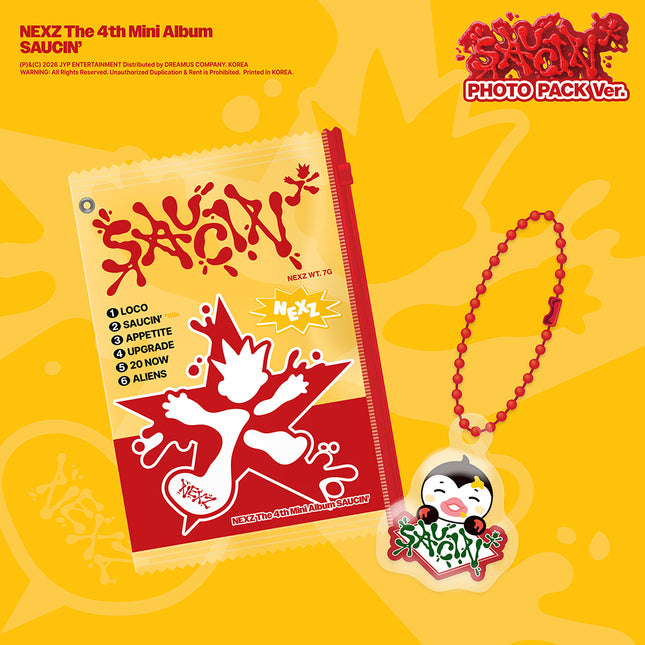 NEXZ - SAUCIN 4th Mini Album Photo Pack Ver.