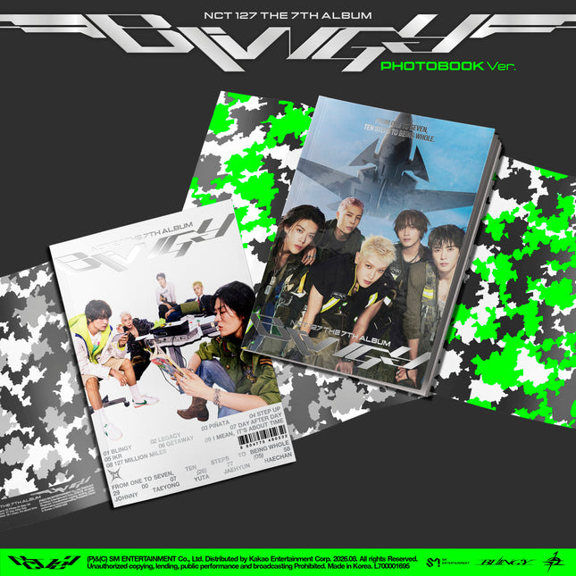 NCT 127 - BLINGY 7th Full Album Photobook Ver. (ASSEMBLE / BLINGY / Set Ver)