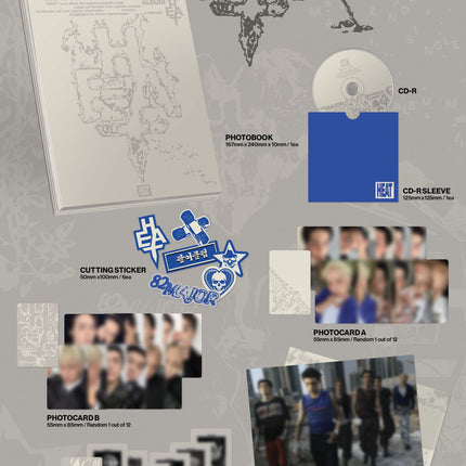 [SET] 82MAJOR - HEAT 2nd Single Album Photobook + POCA Ver.