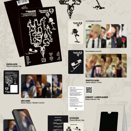82MAJOR - HEAT 2nd Single Album POCA Ver.