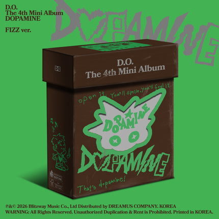 [SALE][SET] EXO D.O. - DOPAMINE 4th Mini Album FIZZ + POP Ver.