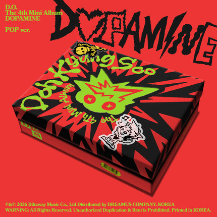 [SALE] EXO D.O. DOH KYUNG SOO - DOPAMINE 4th Mini Album FIZZ Ver.