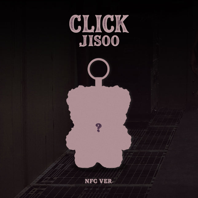 BLACKPINK JISOO - CLICK Single Album CLICK BABY BEAR NFC Ver.