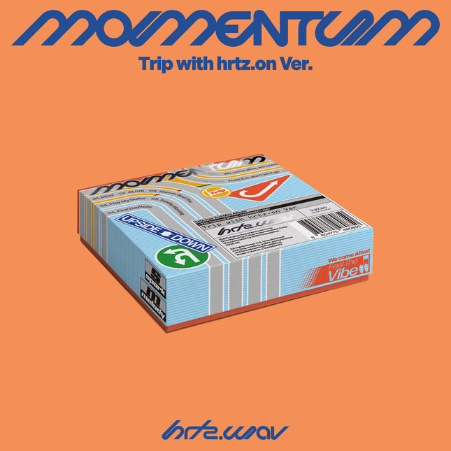 hrtz.wav - The Second Wave : MOMENTUM 2nd Mini Album Trip with hrtz.on Ver.