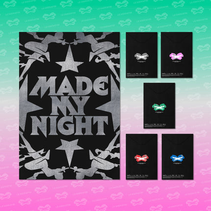 LE SSERAFIM - MADE MY NIGHT Single Album COMPACT Ver. (Member Selection)