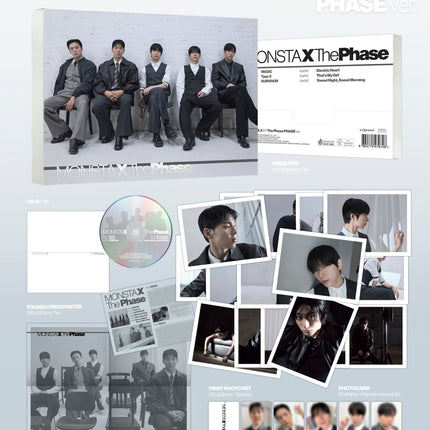 MONSTA X - The Phase EP Album PHASE Ver.