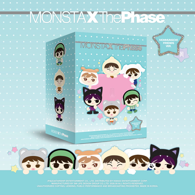 MONSTA X - The Phase EP Album MONMUNGCHI FRIENDS Ver. (LIMITED EDITION)