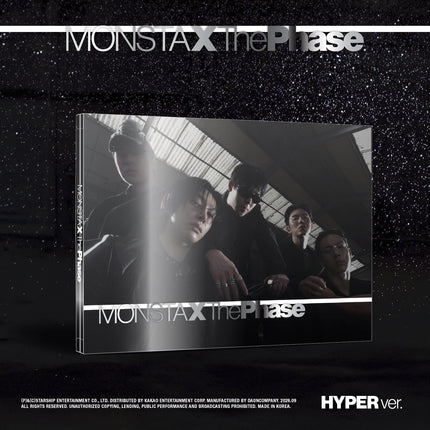 MONSTA X - The Phase EP Album Photobook Ver. (OFFSET / REFINED / HYPER / PHASE / Set Ver)