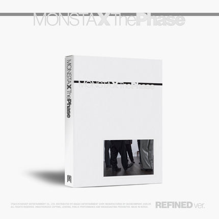 MONSTA X - The Phase EP Album Photobook Ver. (OFFSET / REFINED / HYPER / PHASE / Set Ver)