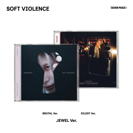 [SET] SHINee TAEMIN - PHASE I : Soft Violence 2 Photobook + 2 JEWEL ALL Set.