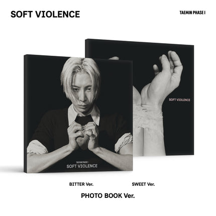 [SET] SHINee TAEMIN - PHASE I : Soft Violence 2 Photobook + 2 JEWEL ALL Set.