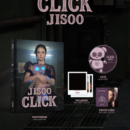 BLACKPINK JISOO - CLICK Single Album Photobook Ver.