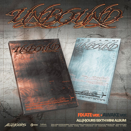 ALL(H)OURS - UNBOUND 6th Mini Album (AWAKE / FIXATE / Set Ver)