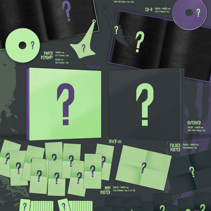 xikers - ROUTE ZERO : The CALLING 8th Mini Album (TRICKY / HIKER / Set Ver)