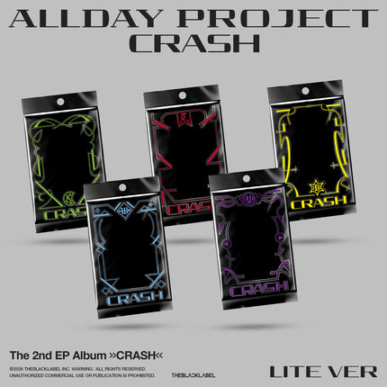 [SET] ALLDAY PROJECT - CRASH 4th Mini Album COMPLETE + 5 LITE + 5 FOCUS ALL Set Ver.