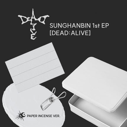 ZEROBASEONE SUNGHANBIN - DEAD:ALIVE 1st Mini Album PAPER INCENSE Ver. (Limited Edition)