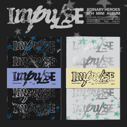 Xdinary-Heroes - IMPULSE 9th Mini Album Photobook Ver (BACKSTAGE / Band of Outsid / Set)