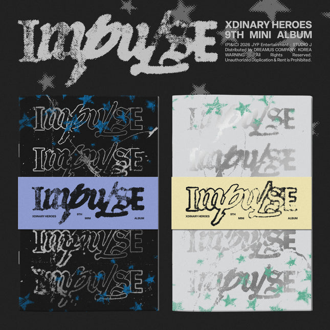 Xdinary-Heroes - IMPULSE 9th Mini Album Photobook Ver (BACKSTAGE / Band of Outsid / Set)