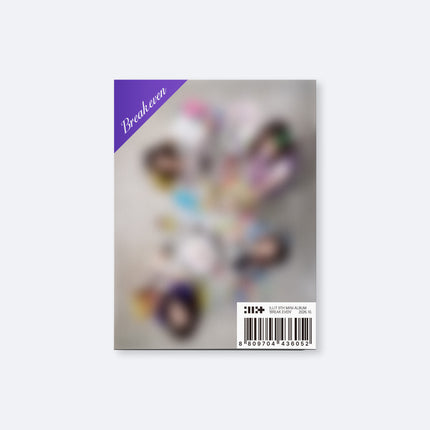 [SET] ILLIT - BREAK EVEN 5th Mini Album  3 Ver Photobook + 1 Weverse Albums Set.