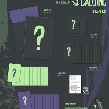 xikers - ROUTE ZERO : The CALLING 8th Mini Album POCAALBUM Ver.