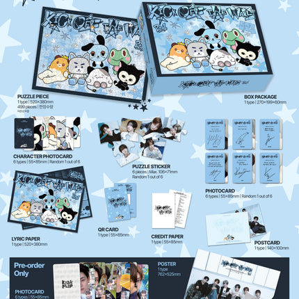 KickFlip - KICK OFF THE WALL Pt.1 5th Mini Album FANS ALBUM Ver. (Limited Edition)