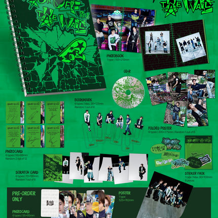 KickFlip - KICK OFF THE WALL Pt.1 5th Mini Album Photobook Ver.