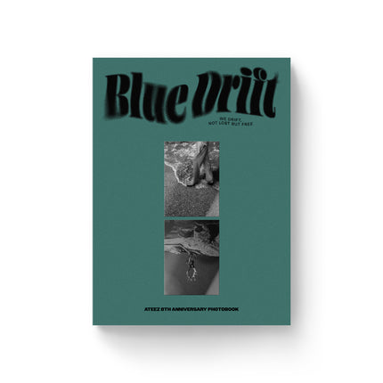ATEEZ - 8th Anniversary Official MD PHOTOBOOK Blue Drift + Photocard