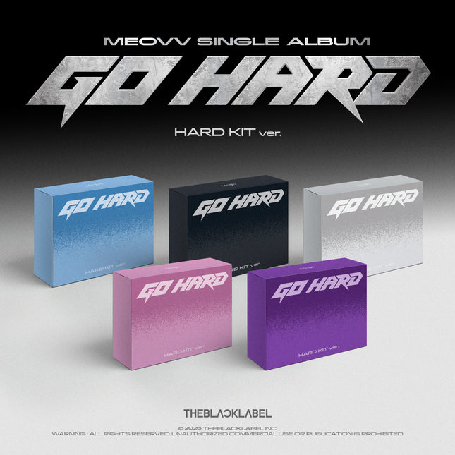 MEOVV - GO HARD 4th Single Album HARD KIT Ver. (Member Selection)