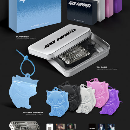 MEOVV - GO HARD 4th Single Album HARD KIT Ver. (Member Selection)