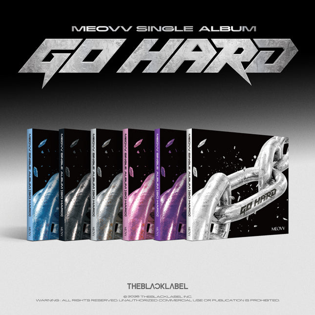 MEOVV - GO HARD 4th Single Album (Member Selection)