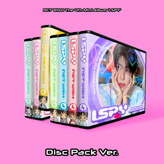 NCT WISH - I SPY 3rd Mini Album Disc Pack Ver. (Member Selection)