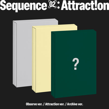 [POB] AND2BLE - Sequence 02: Attraction 2nd Mini Album Photobook Ver. (Attraction /  Observe /  Archive / Set Ver)