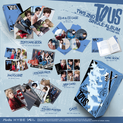 [SET] TWS - TO US 2nd Single Album CLOSER+BEYOND+6EVERGLOW+1Weverse Albums