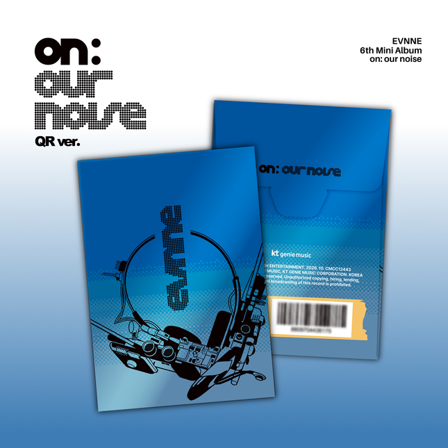 EVNNE - on: our noise 6th Mini Album QR Ver.