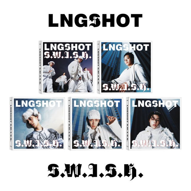 LNGSHOT - S.W.I.S.H. 2nd EP Album Standard Ver (Member Selection / Set)