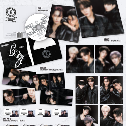ATEEZ - GOLDEN HOUR : Part.6 15th Mini Album DIGIPACK UNIT Ver. (Member Selection)