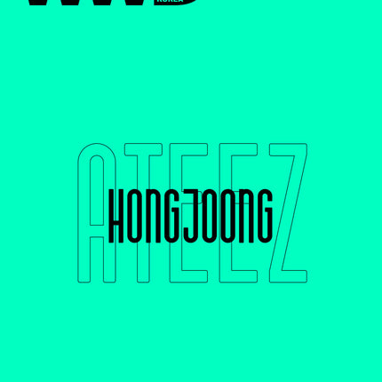 ATEEZ HONGJOONG WWD Korea Magazine November 2026 Cover KPOP New