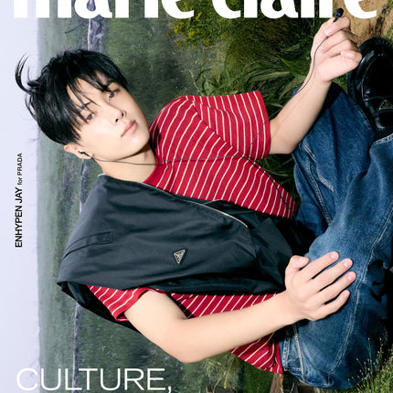 ENHYPEN marie claire korea Magazine Nov 2026 + ENHYPEN poster on-pack gift.