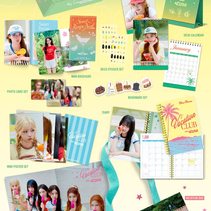 [POB] izna - [VACATION CLUB with izna] 2027 Season's Greetings + Photocard