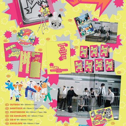 NEXZ - Mmchk 2nd Single Album Sanitizer Ver
